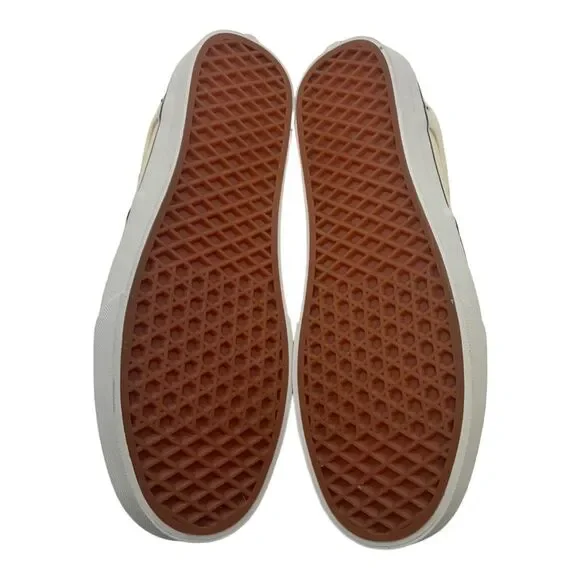 Vans Asher Slip-On Skate Shoes Black/Natural Checkerboard US Men's 10 - Picture 7 of 8